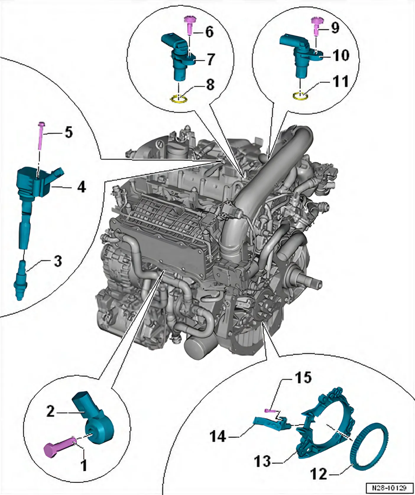 Assembly overview – ignition system
